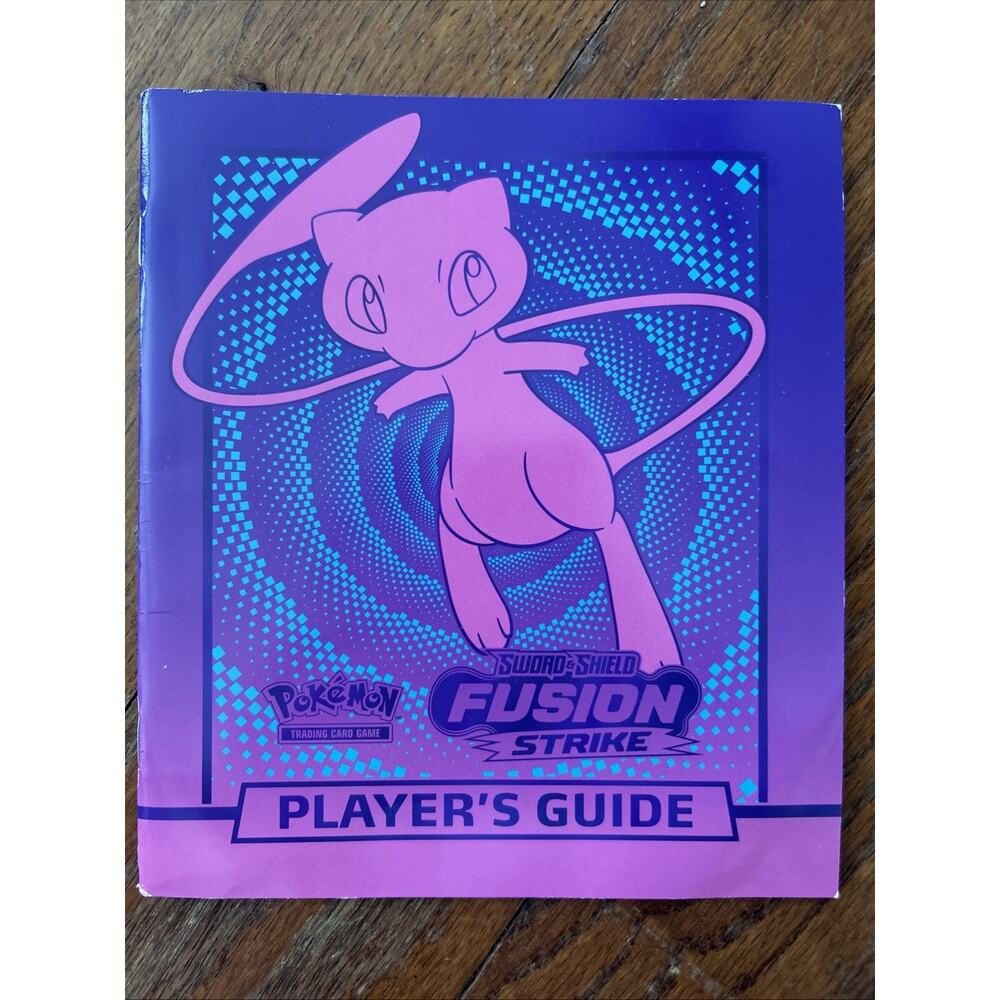 ~*EUC*~Pokémon TCG Sword & Shield Fusion Strike - Player's Guide English